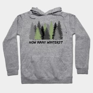 How Many Winters? Question from a well traveled wanderer (MD23GM004) Hoodie